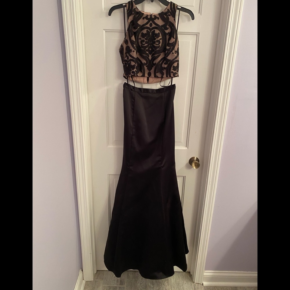 Black Two Piece Dress